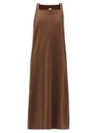 Matchesfashion.com Max Mara Leisure - Aminta Dress - Womens - Brown