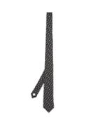 Matchesfashion.com Burberry - Manston Mini Tb Logo Silk Tie - Mens - Black