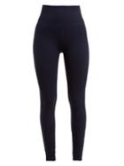 Matchesfashion.com Lndr - Branded Compression Performance Leggings - Womens - Navy