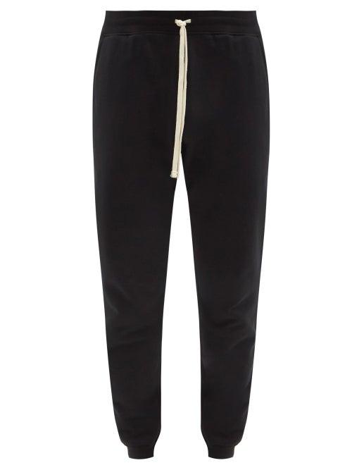 Mens Activewear Reigning Champ - Slim Cotton-jersey Track Pants - Mens - Black