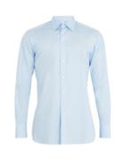 Matchesfashion.com Kilgour - Single Cuff Cotton Poplin Shirt - Mens - Blue