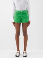 Frame - Le Brigette Denim Shorts - Womens - Green