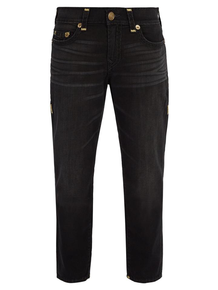 True Religion Contrast-stitched Jeans