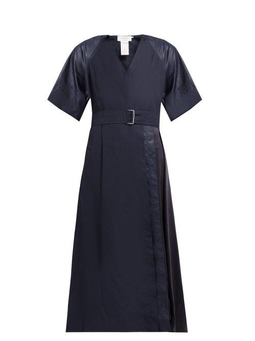 Matchesfashion.com Sportmax - Raggi Dress - Womens - Navy