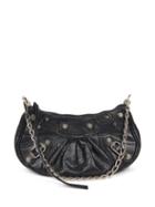 Balenciaga - Le Cagole Mini Leather Shoulder Bag - Womens - Black