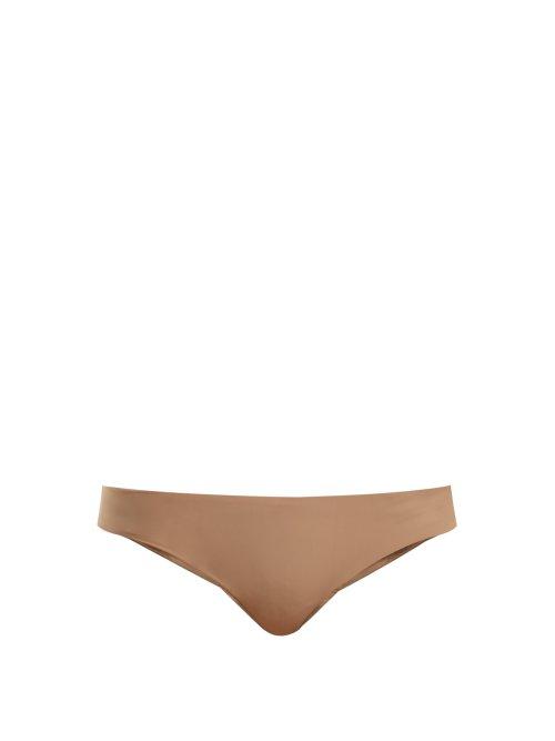Matchesfashion.com Dos Gardenias - Reel Wild Low Rise Bikini Briefs - Womens - Nude