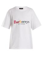 Burberry Logo-print Jersey T-shirt