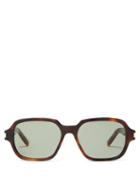 Matchesfashion.com Saint Laurent - New Wave Tortoiseshell Acetate Sunglasses - Womens - Tortoiseshell