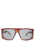 Matchesfashion.com Celine Eyewear - D Frame Tortoiseshell Acetate Sunglasses - Womens - Tortoiseshell