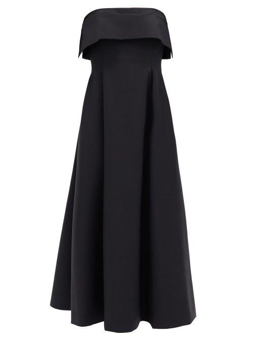 Matchesfashion.com The Row - Dario Mohair-blend Dress - Womens - Black