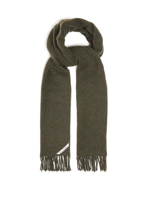 Matchesfashion.com Acne Studios - Canada Brushed Wool Scarf - Mens - Khaki