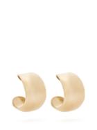 Fay Andrada Koko Medium Hoop Brass Earrings