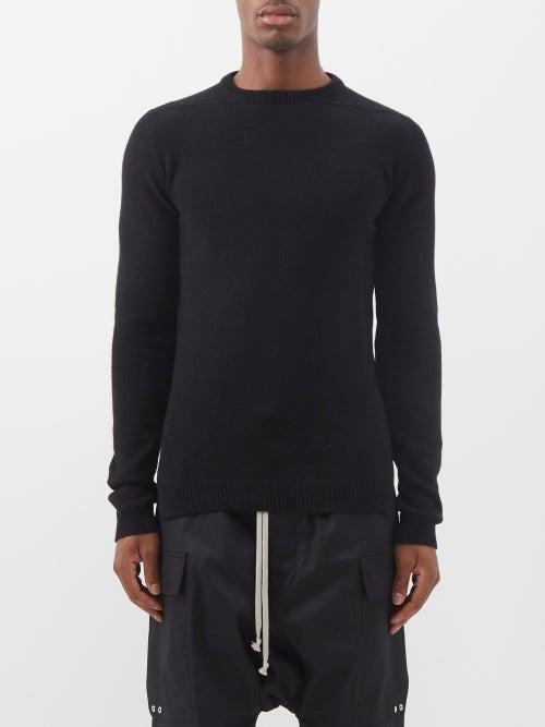 Rick Owens - Biker Cashmere-blend Sweater - Mens - Black