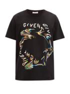 Matchesfashion.com Givenchy - Logo-print Cotton-jersey T-shirt - Mens - Black