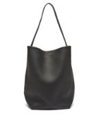 Matchesfashion.com The Row - Park Leather Tote Bag - Womens - Black