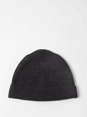 Snow Peak - Ribbed-knit Beanie Hat - Mens - Grey