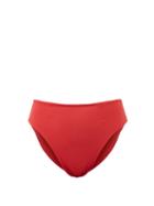 Haight - High-leg Bikini Briefs - Womens - Mid Red