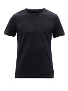 Mens Rtw Fendi - Logo-embroidered Cotton-jersey T-shirt - Mens - Black