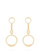 Matchesfashion.com Chlo - Drop Hoop Earrings - Womens - Gold