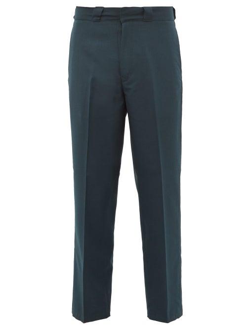 Matchesfashion.com President's - Dickens Twill Trousers - Mens - Navy