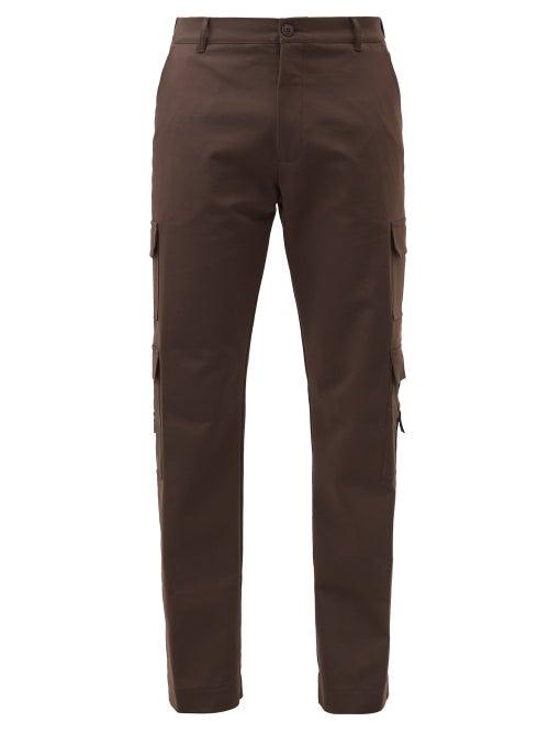 Martine Rose - Nylon-blend Cargo Trousers - Mens - Brown