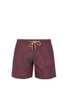 Thorsun Titan-fit Shell-print Swim Shorts