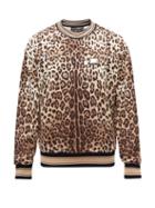Mens Rtw Dolce & Gabbana - Leopard-print Cotton-jersey Sweatshirt - Mens - Multi