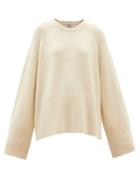 Totme - Oversized Wool-blend Sweater - Womens - Ivory