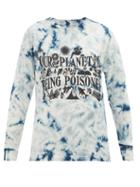 Matchesfashion.com Story Mfg. - Grateful Tie-dye Organic-cotton T-shirt - Womens - Blue White