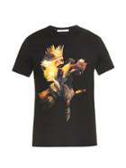 Givenchy Cuban-fit Voodoo Monkey-print Cotton T-shirt