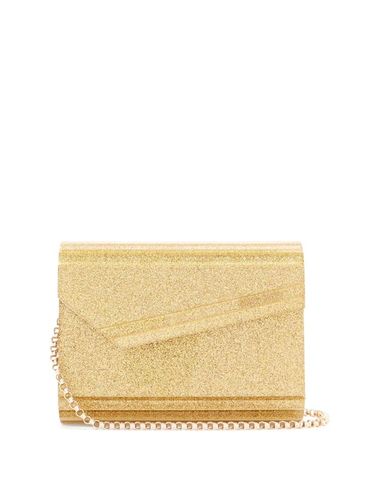 Jimmy Choo Candy Glitter Acrylic Cross-body Bag