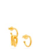Matchesfashion.com Alighieri - The Dark Wood 24kt Gold-plated Earrings - Mens - Gold