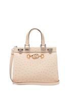 Matchesfashion.com Gucci - Zumi Medium Ostrich Shoulder Bag - Womens - White