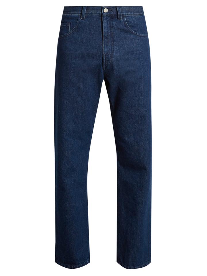Raf Simons Straight-leg Cropped Jeans