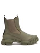 Matchesfashion.com Ganni - Chunky Recycled-rubber Chelsea Boots - Womens - Khaki