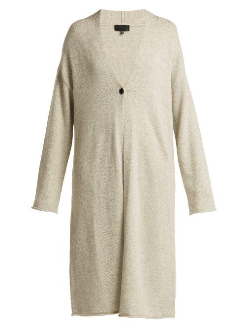 Matchesfashion.com Nili Lotan - Clarissa Cashmere Cardigan - Womens - Light Grey