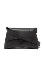 Balenciaga - Hourglass Small Leather Bag - Womens - Black