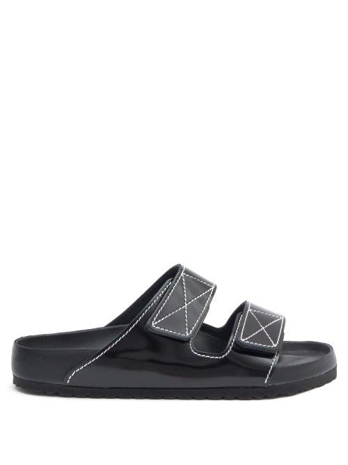 Matchesfashion.com Birkenstock X Proenza Schouler - X Proenza Schouler Arizona Leather Slides - Mens - Black