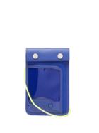 Matchesfashion.com Jw Anderson - Pulley Leather Cross-body Pouch - Mens - Blue