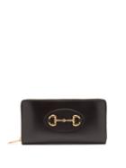 Matchesfashion.com Gucci - 1955 Horsebit Leather Wallet - Womens - Black