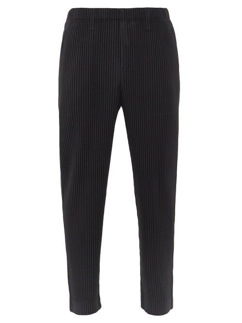Matchesfashion.com Homme Pliss Issey Miyake - Technical-pleated Trousers - Mens - Black