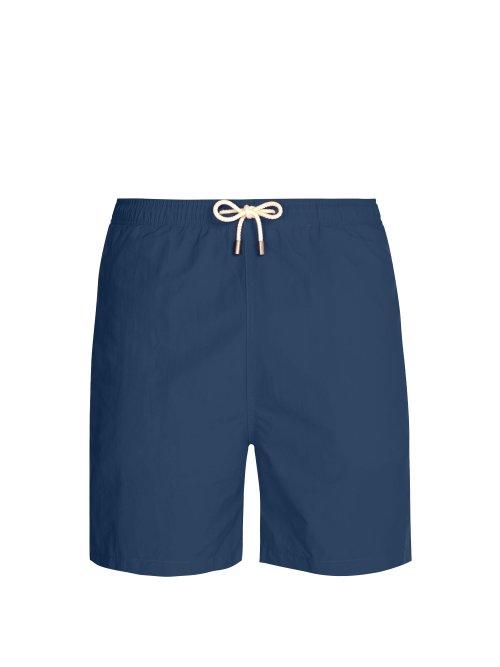 Matchesfashion.com Solid & Striped - The Classic Swim Shorts - Mens - Navy