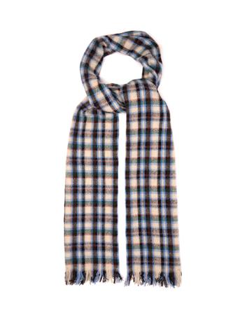 Isabel Marant Isidore Checked Wool-blend Scarf