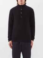 Iris Von Arnim - Connor Ribbed-cashmere Sweater - Mens - Navy