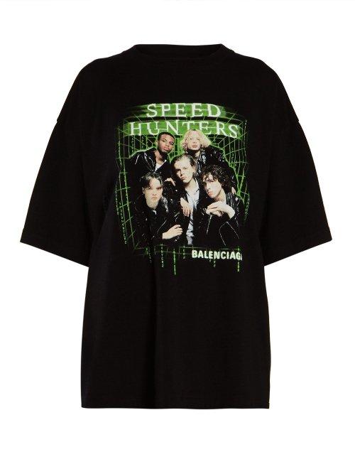 Matchesfashion.com Balenciaga - Speed Hunters T Shirt - Womens - Black Multi