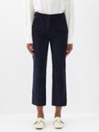 Weekend Max Mara - Fungo Trousers - Womens - Dark Navy