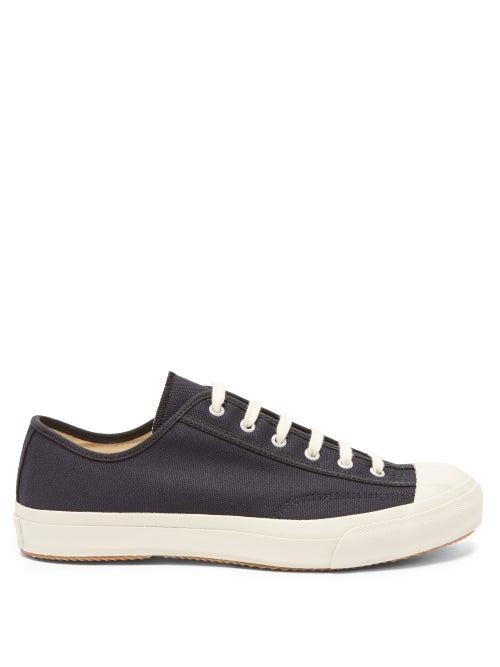 Matchesfashion.com Moonstar - Gym Classic Canvas Trainers - Womens - Navy