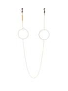 Matchesfashion.com Frame Chain - Circle Of Lust 18kt Gold Plated Glasses Chain - Womens - Gold