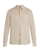 Vilebrequin Caroubis Button-cuff Linen Shirt