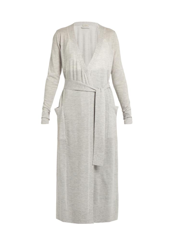 Le Kasha Delhi Fine-knit Cashmere Cardigan